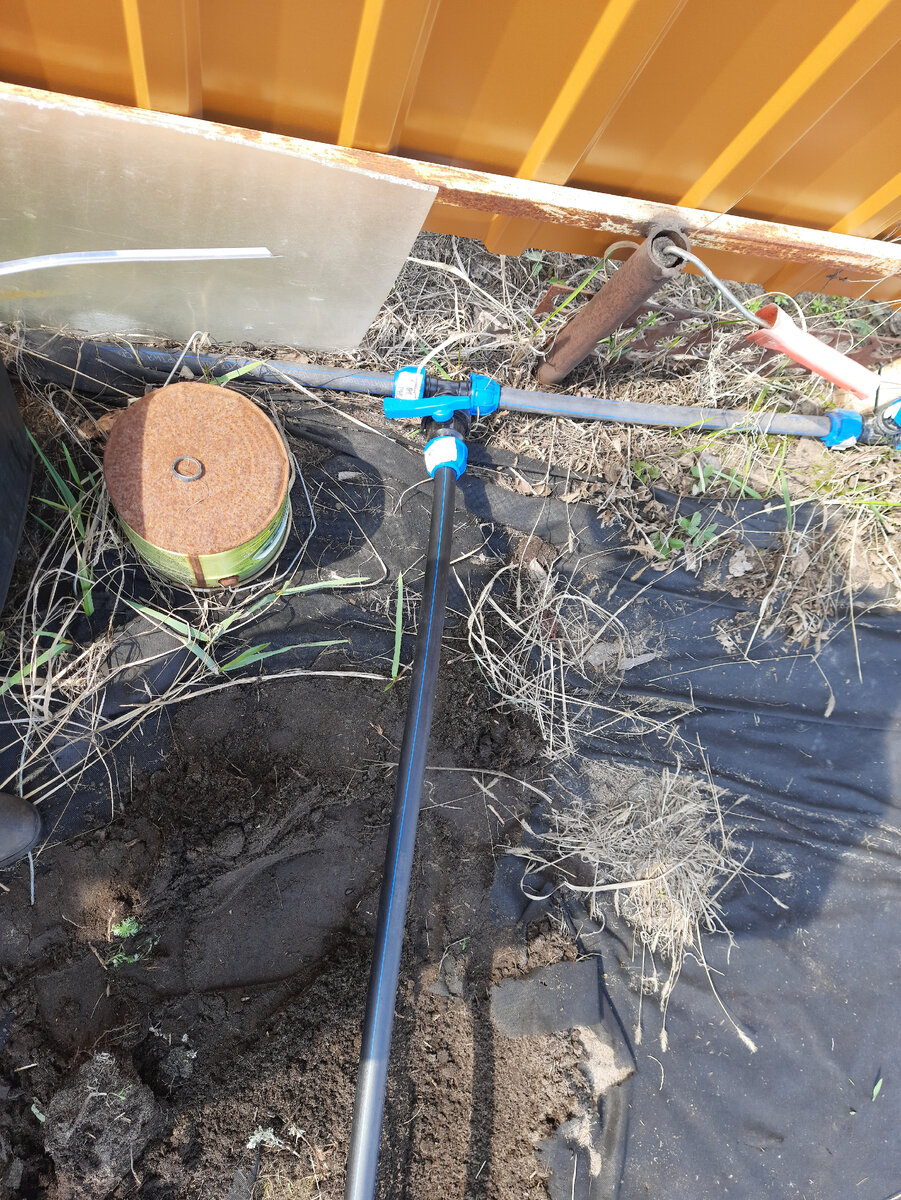 Установили кран