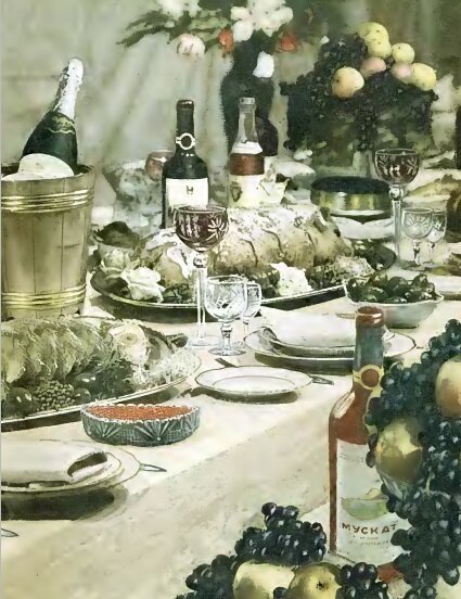 Книга о вкусной и здоровой пище. М. 1952