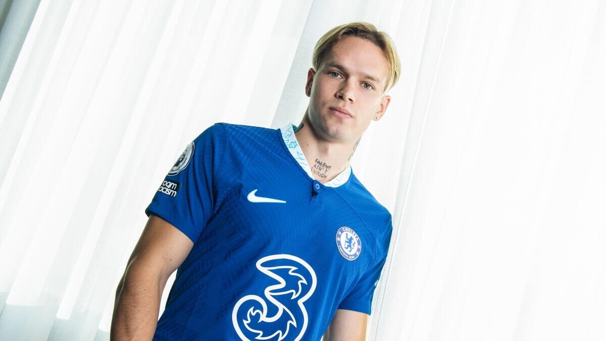    Украинский полузащитник "Челси" Михаил Мудрик© пресс-служба клуба "Челси"