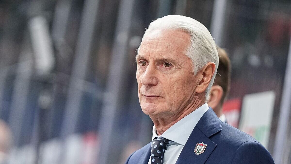    Главный тренер "Ак Барса" Зинэтула Билялетдинов© пресс-служба ХК "Ак Барс" (Ильнар Тухбатов)