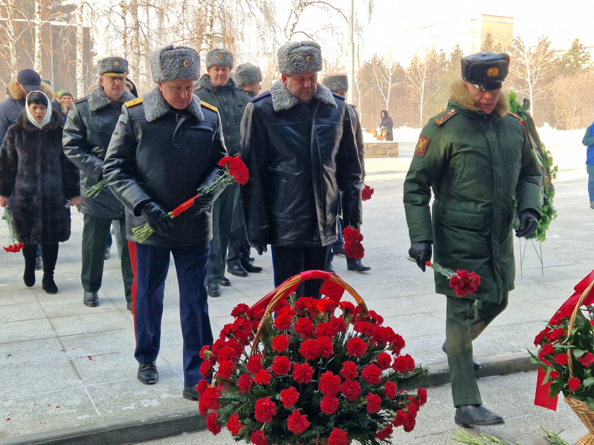 В Новосибирске отметили 34-ю годовщину вывода ограниченного контингента советских войск с территории Афганистана