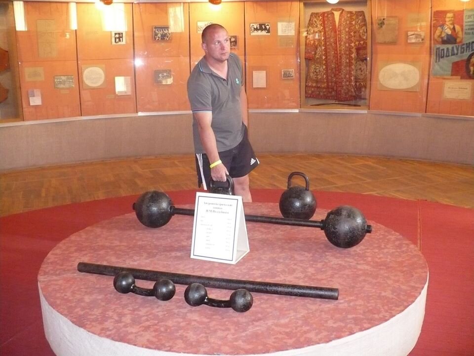 В музее Ивана Поддубного в Ейске