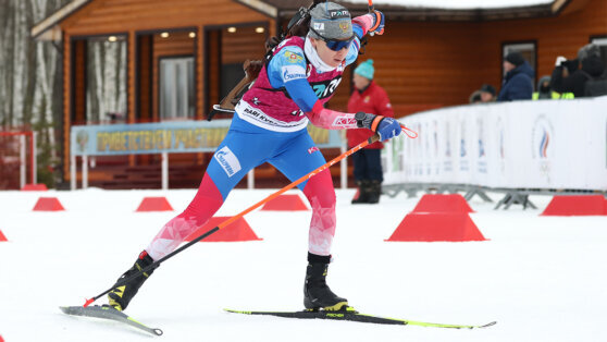    Куклина стала первой в индивидуальной гонке на чемпионате России по биатлону Юлия Шелковенко