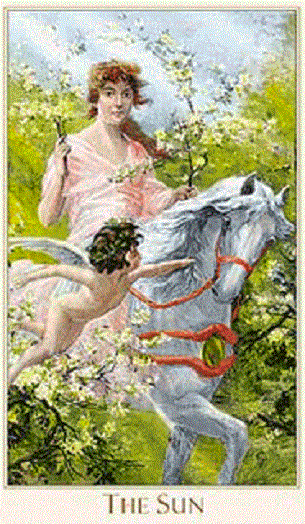 Эта карта символизирует новое начало, успех и счастье. Она говорит о том, что вы можете наслаждаться своей жизнью и достигнутым успехом. В этот день важно быть оптимистичным и настроенным на успех.