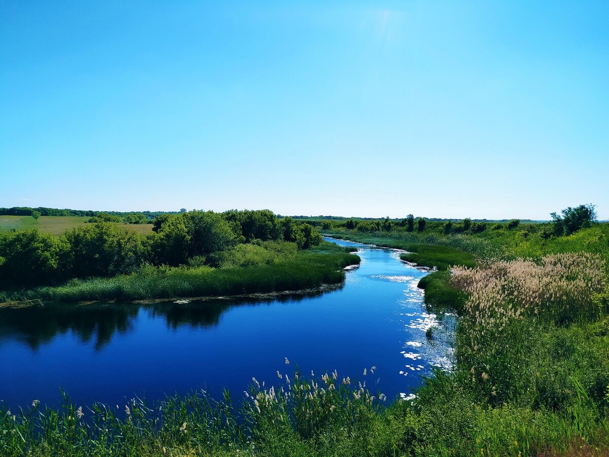 Река Сестра, на которой и расположено село Сёстры