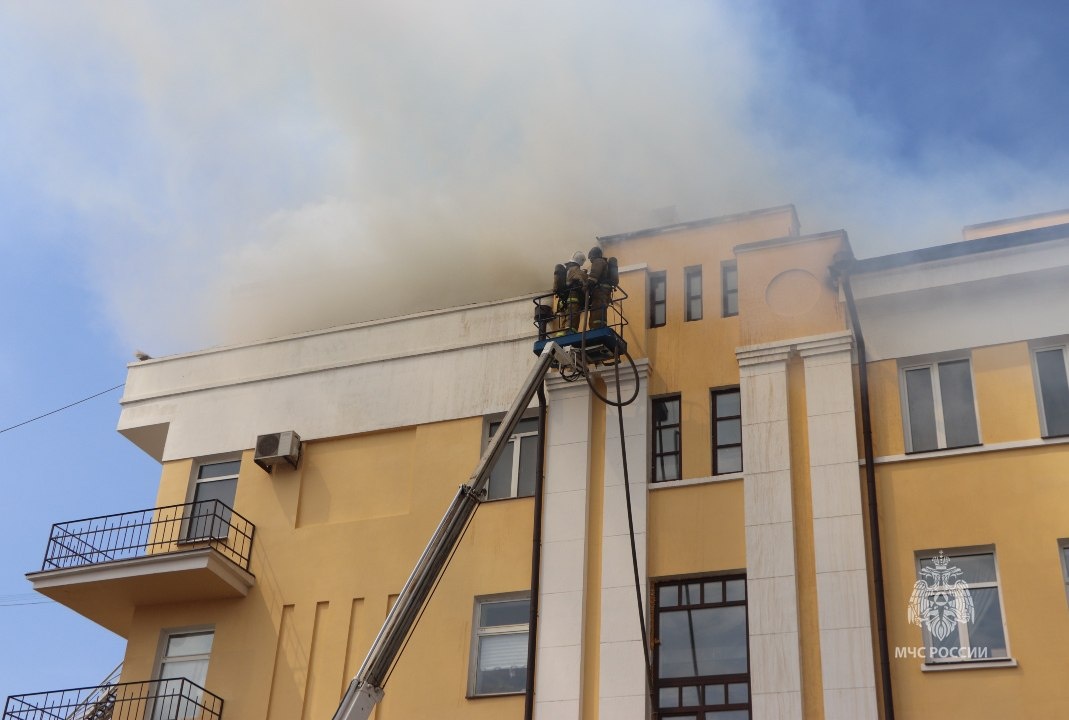  📷    Пожар на ул. Максима Горького в Оренбурге ликвидирован Кристина Просвиркина