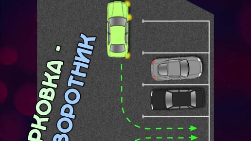 Парковка под 90 градусов задним ходом ориентиры. Какие поворотники включать при парковке. Парковка задним ходом поворотники. Парковка задним ходом под 90 градусов экзамен по разметке.