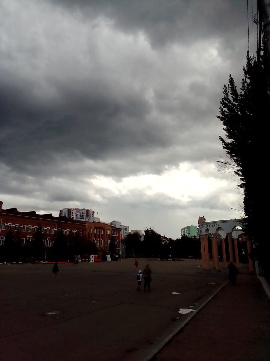 Перед дождём