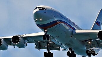 Ил-96-300 Борт номер один. Самолет Президента.