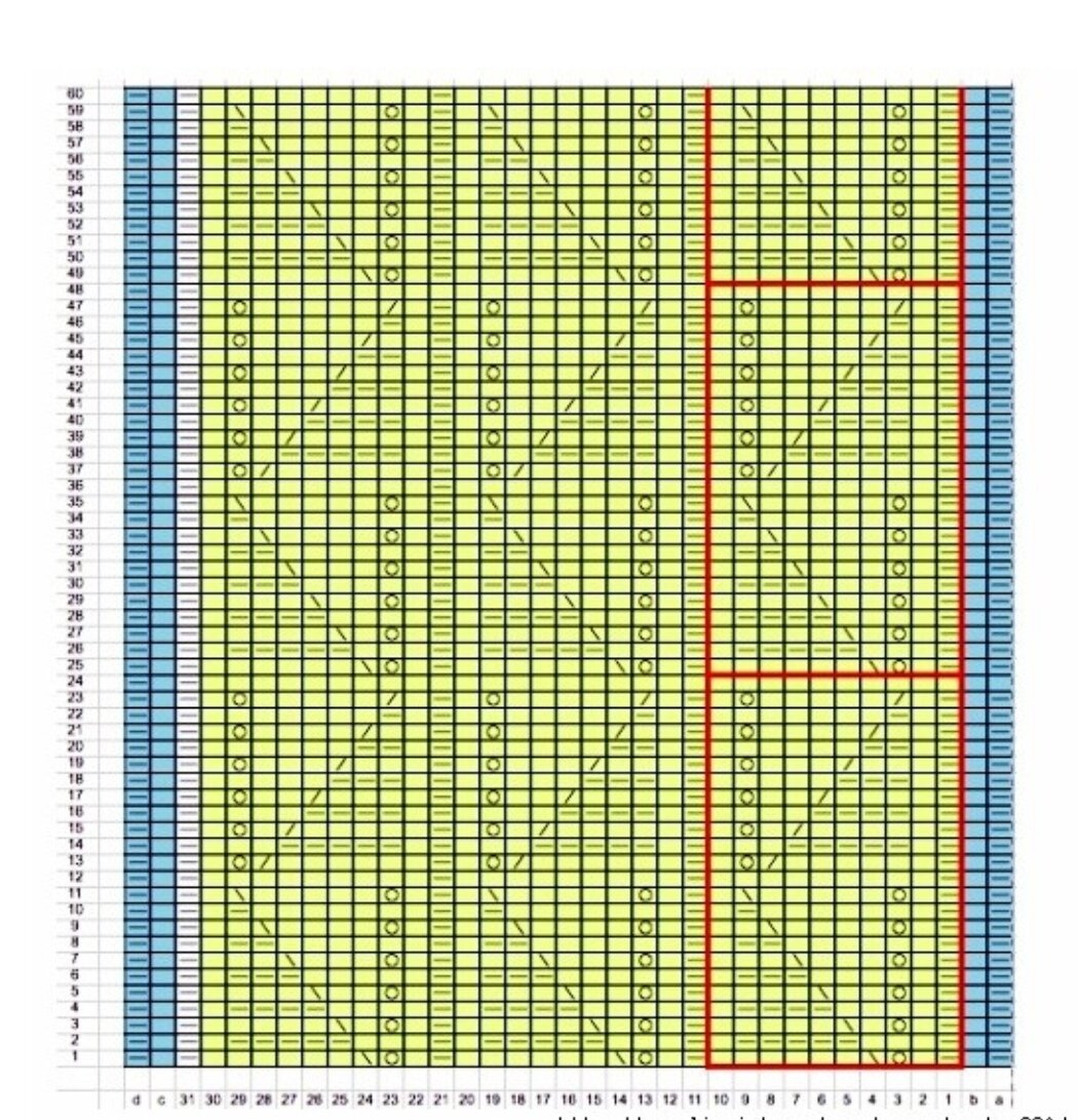 схема узора 11