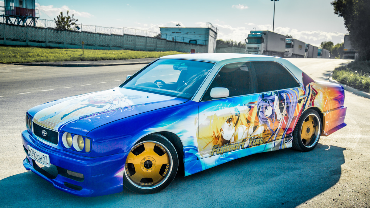 На капоте няша? Это стиль «Itasha»! | TopTuning | Дзен