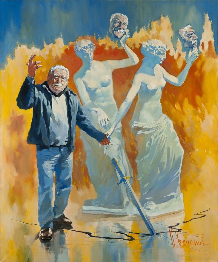 Художник Андрей Есионов. Армен Джигарханян