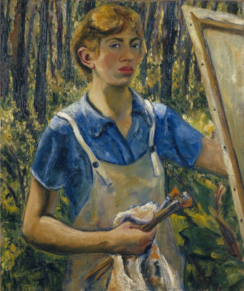 Автопортрет. Ли Краснер. 1928
