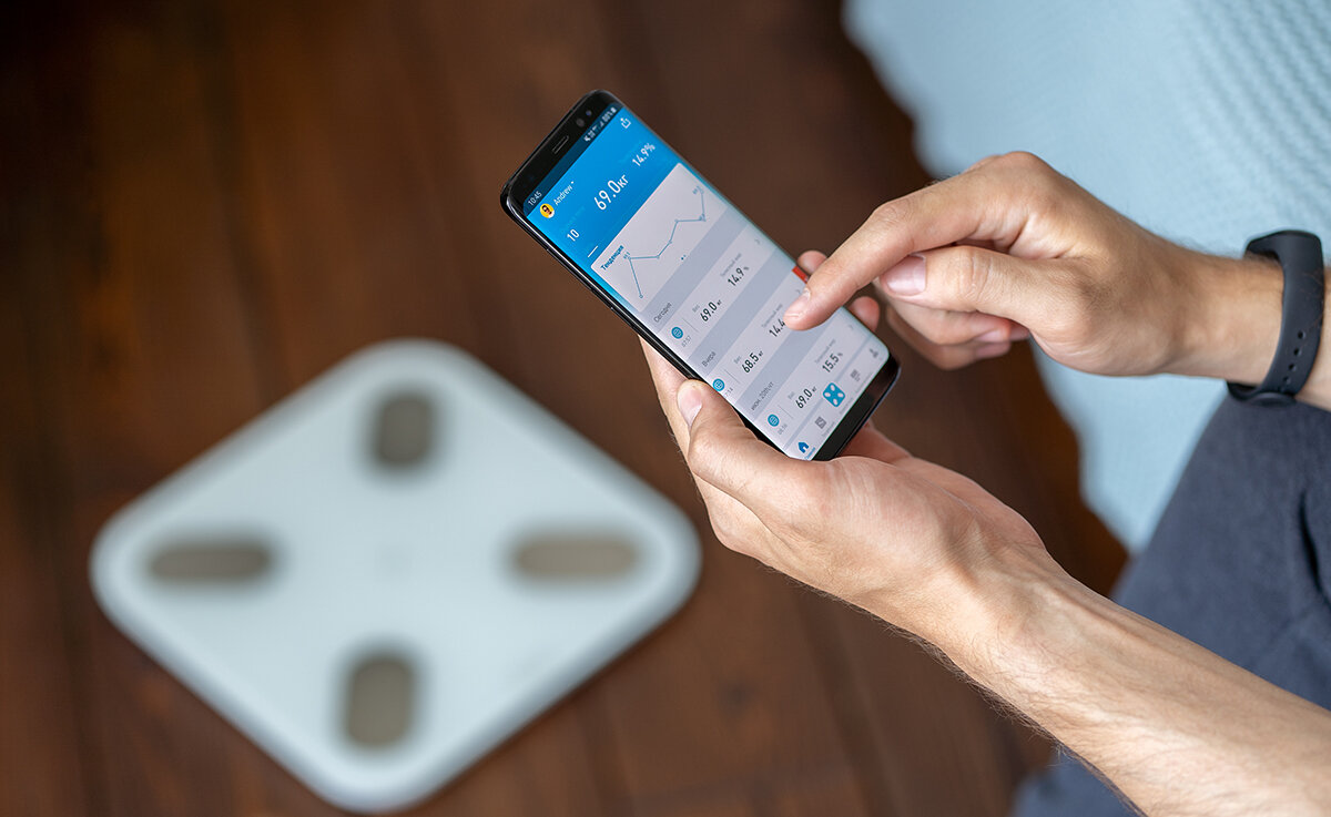 У Picooc собственное суперудобное приложение, по которому удобно следить за динамикой своих изменений 