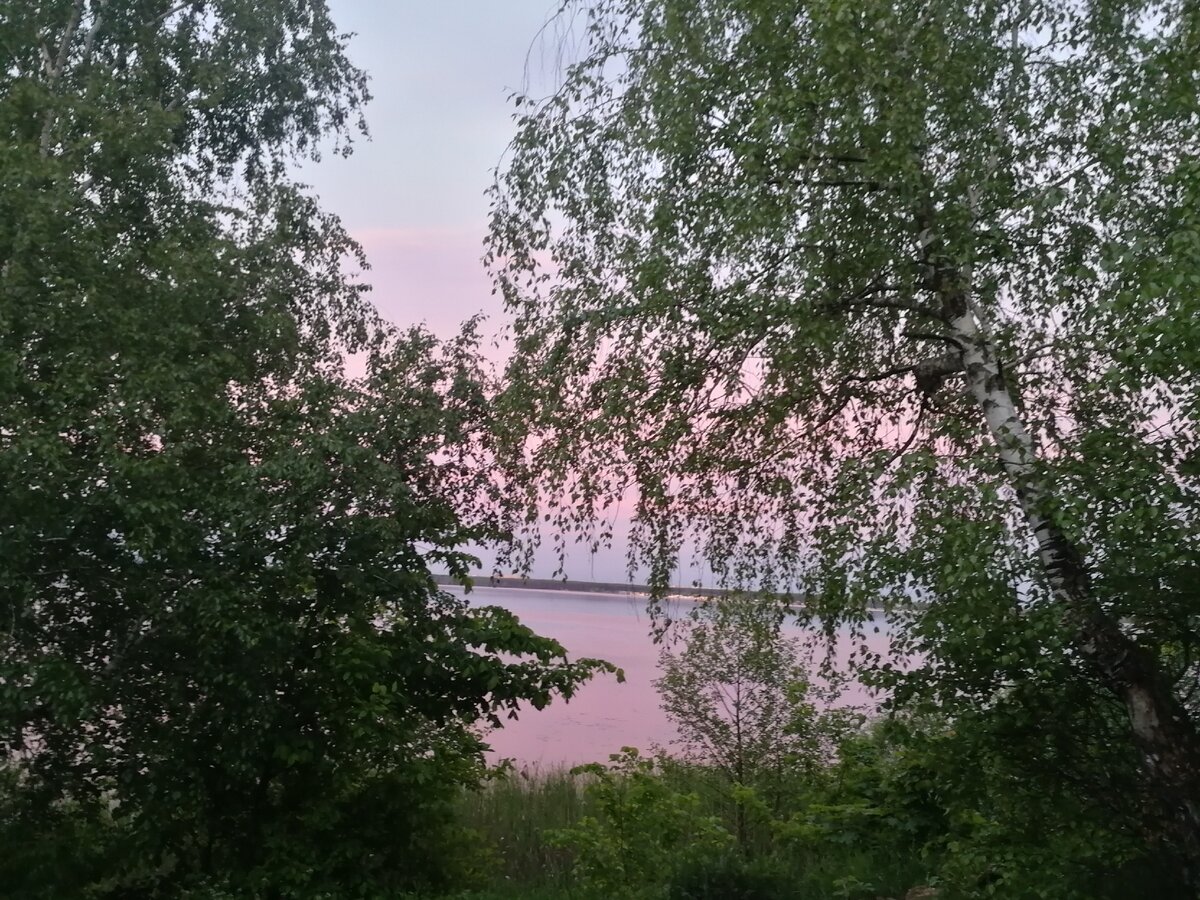 Закат рядом с поселком Рыбачий. Фото автора. 