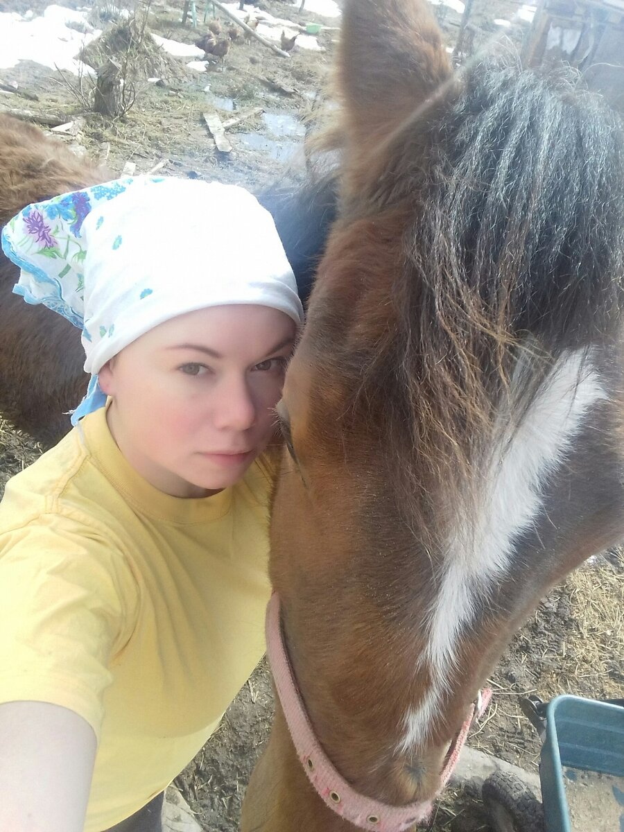 Весна в деревне