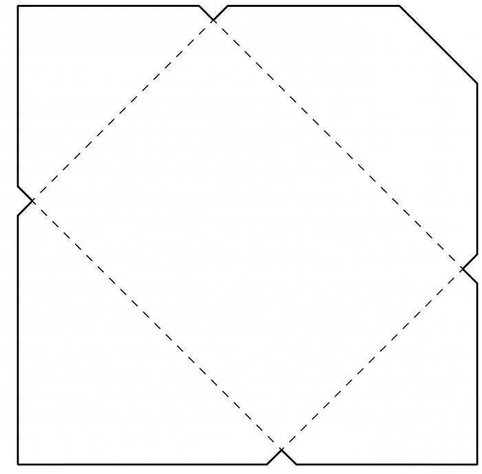 Как из листа А4 сделать конверт самостоятельно