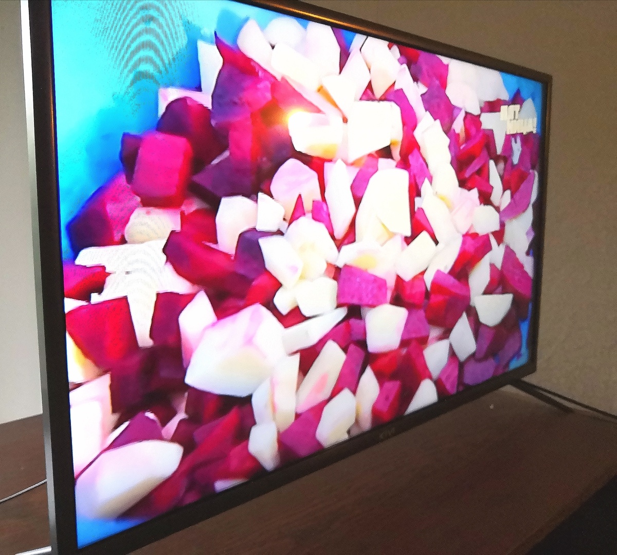 Простите, но качество фото не может передать визуальный эффект