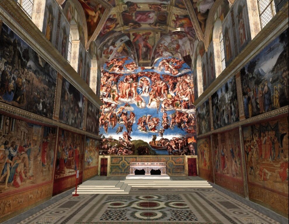 The Sistine Chapel of the Vatican