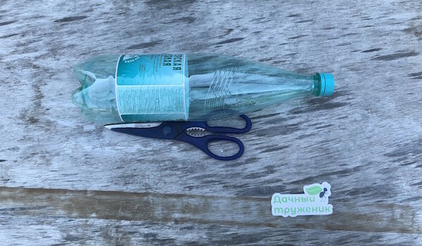 Делаем защиту для растений из пластиковой бутылки, которую не сможет преодолеть ни одна улитка (слизень)