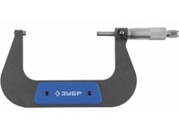 Микрометр "Зубр" гладкий механический, МК 50, диапазон 25-50 мм, шаг измерения 0,01 мм
