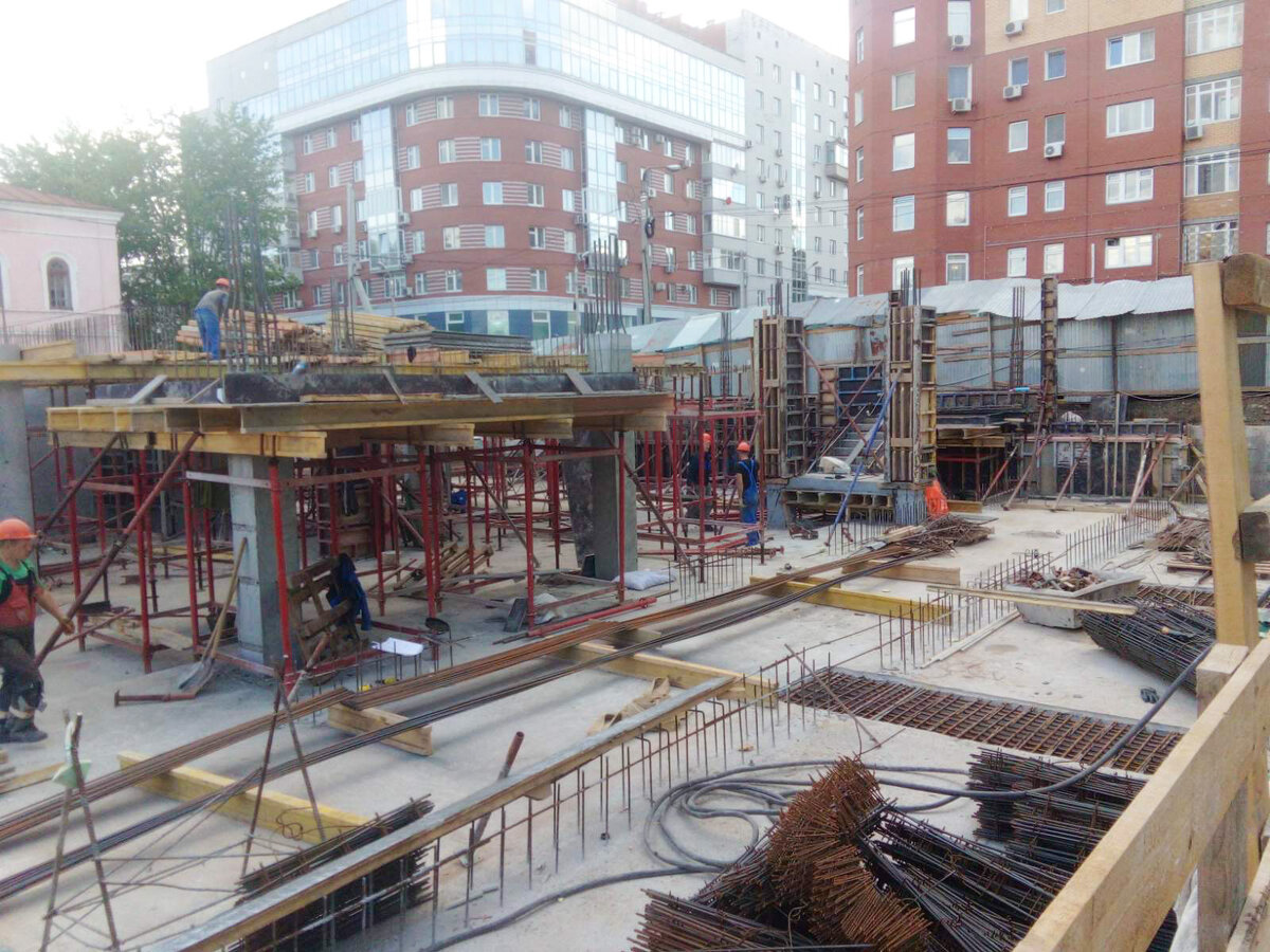 Бетонные работы