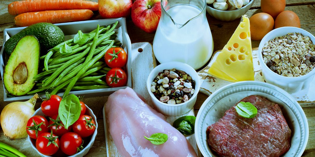 Сбалансированное здоровое питание.