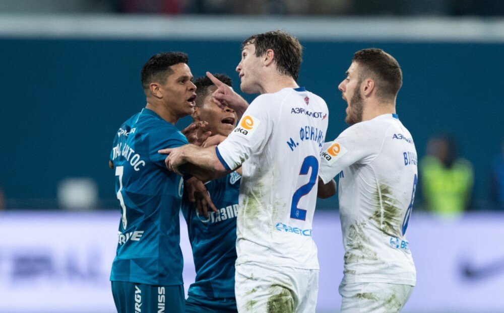 Матч первого круга между «Зенитом» и ЦСКА  (fc-zenit.ru)  