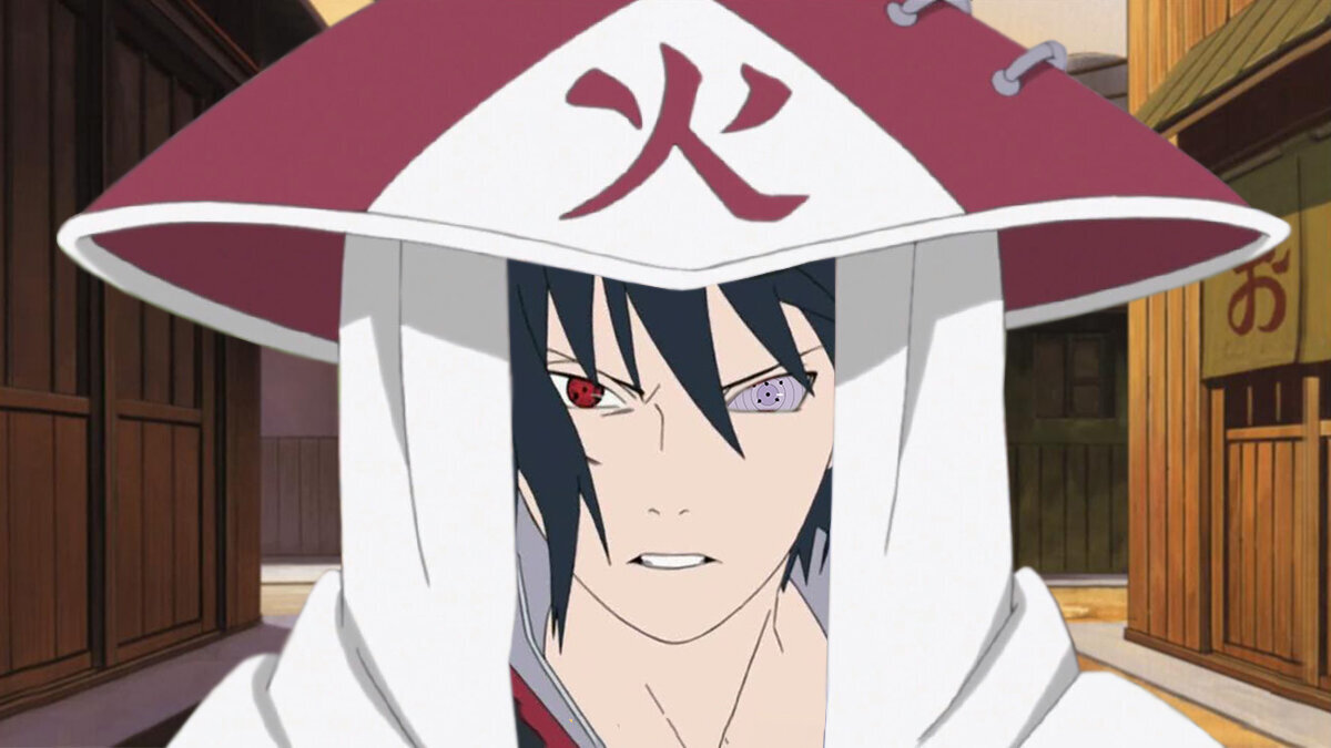 Саске Учиха в роли Хокаге