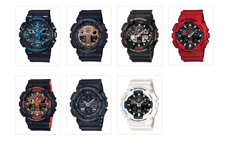 Некоторые варианты расцветок