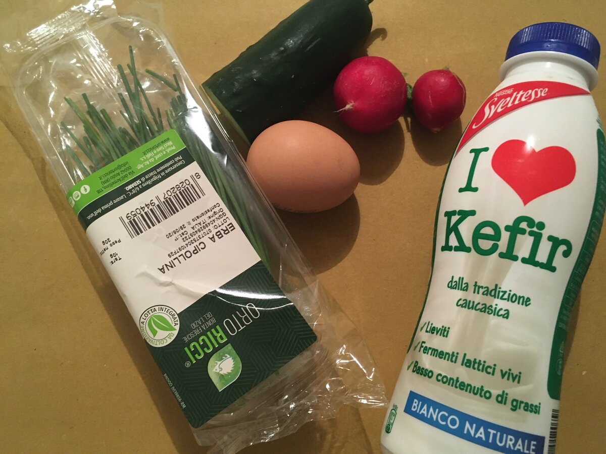 Фото: Piano Piano (что Бог послал – из того и делаем окрошку!!! на этот раз за кадром остались французская горчица и варёная картошка в вакуумной упаковке)