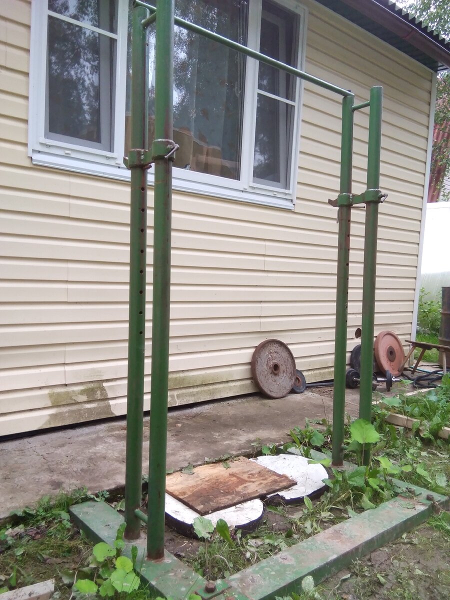 Рама для приседа и жима + турник