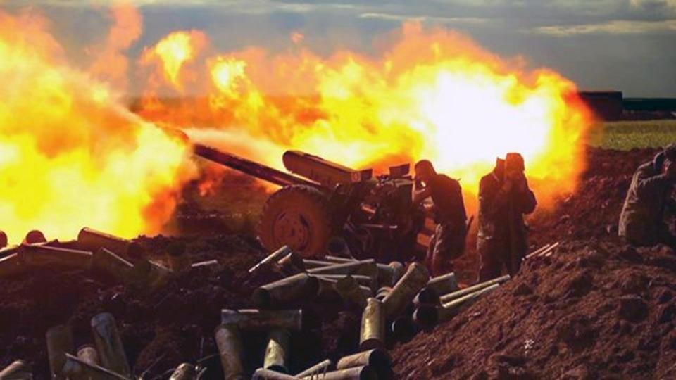 В зоне эскалации на армяно-азербайджанской границе. Фото: Рен ТВ 