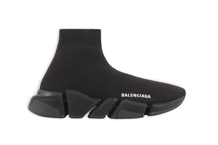 Черные Balenciaga Speed 2.0 