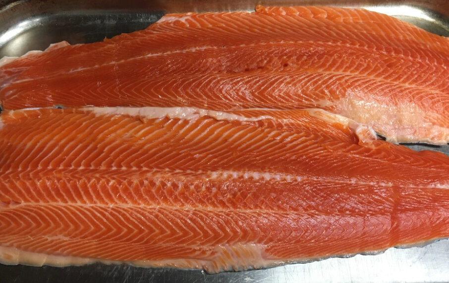 Очень хорошая рыба. Тем не менее она тоже была заморожена.