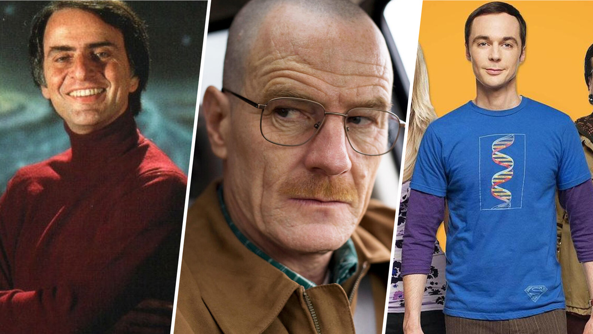 Carl Sagan / Breaking bad / Big bang theory