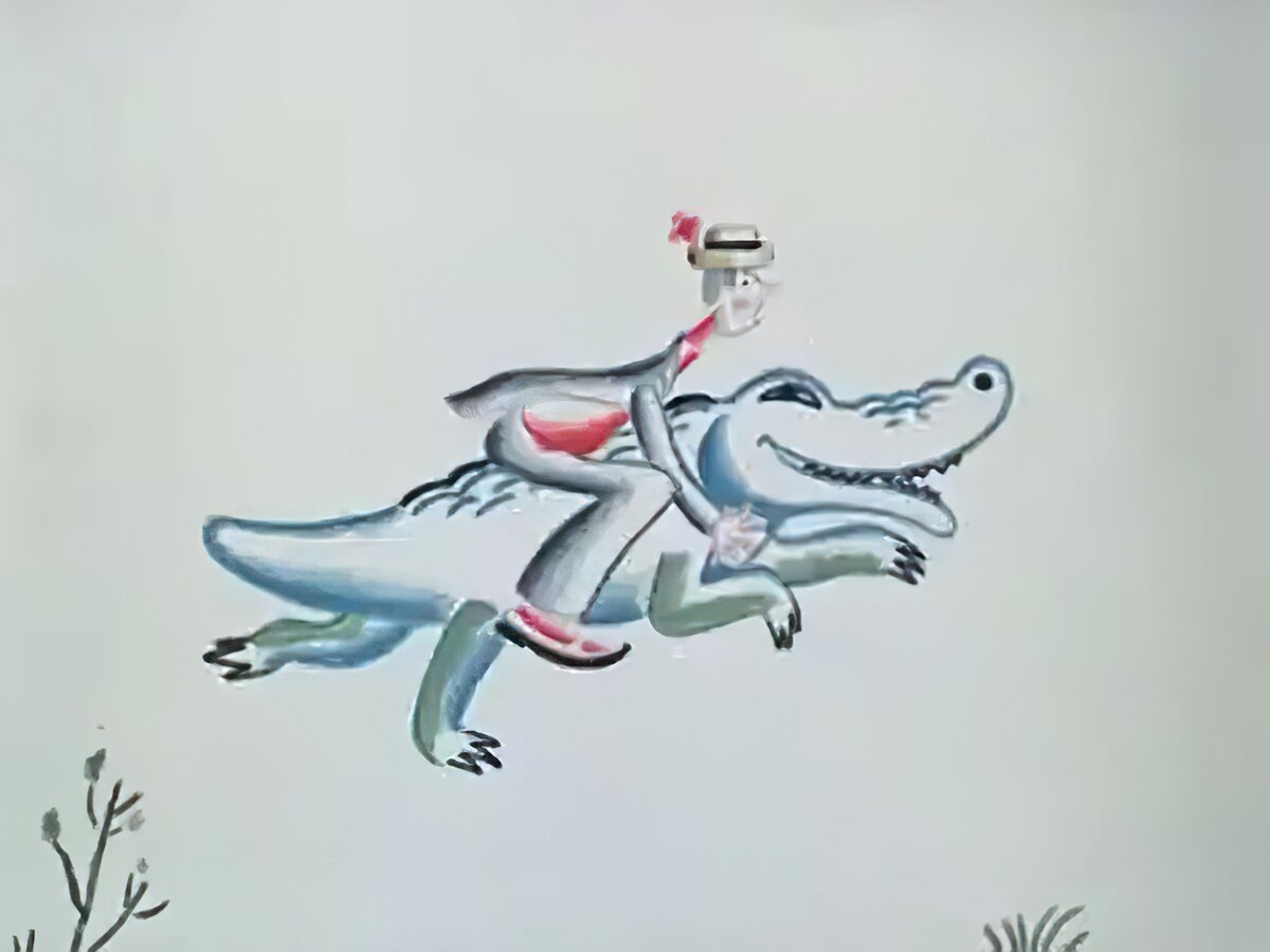 Кадр из мультфильма "Небылицы"