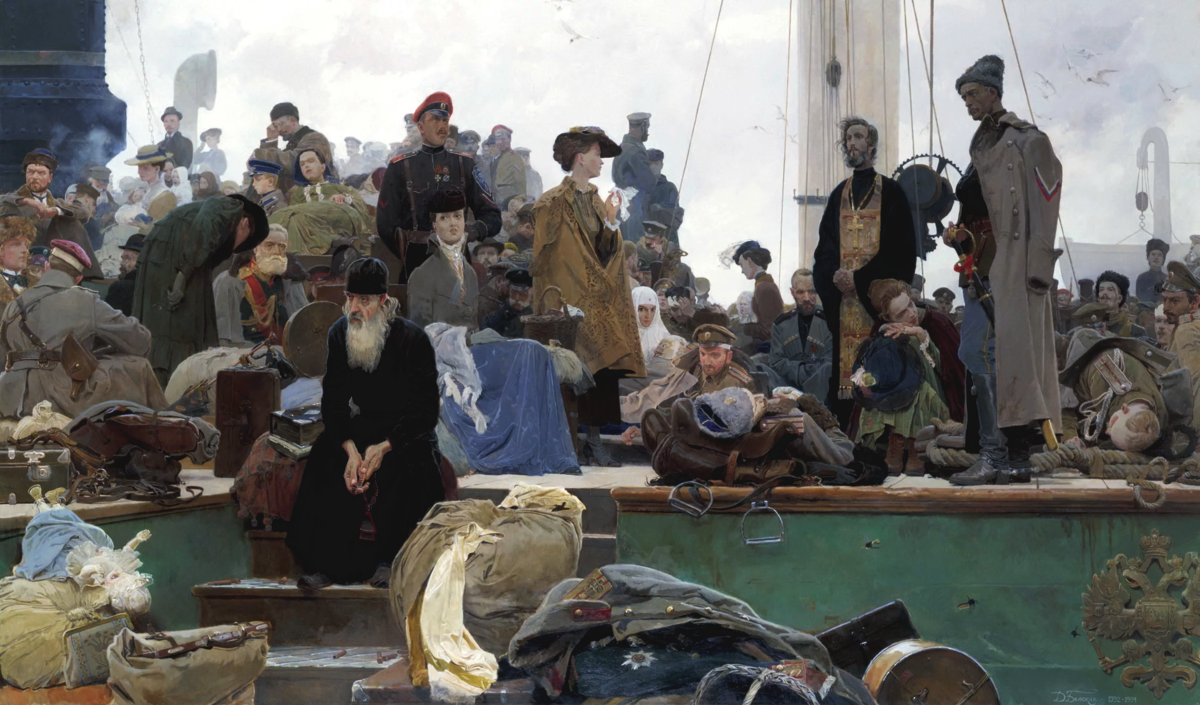 Картина художника Даниила Чашечкина.