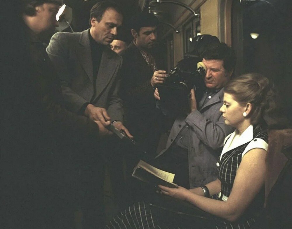 Кадр со съёмок