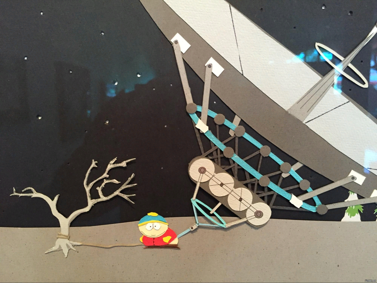 Эрика Картмана чипируют инопланетяне против его воли
