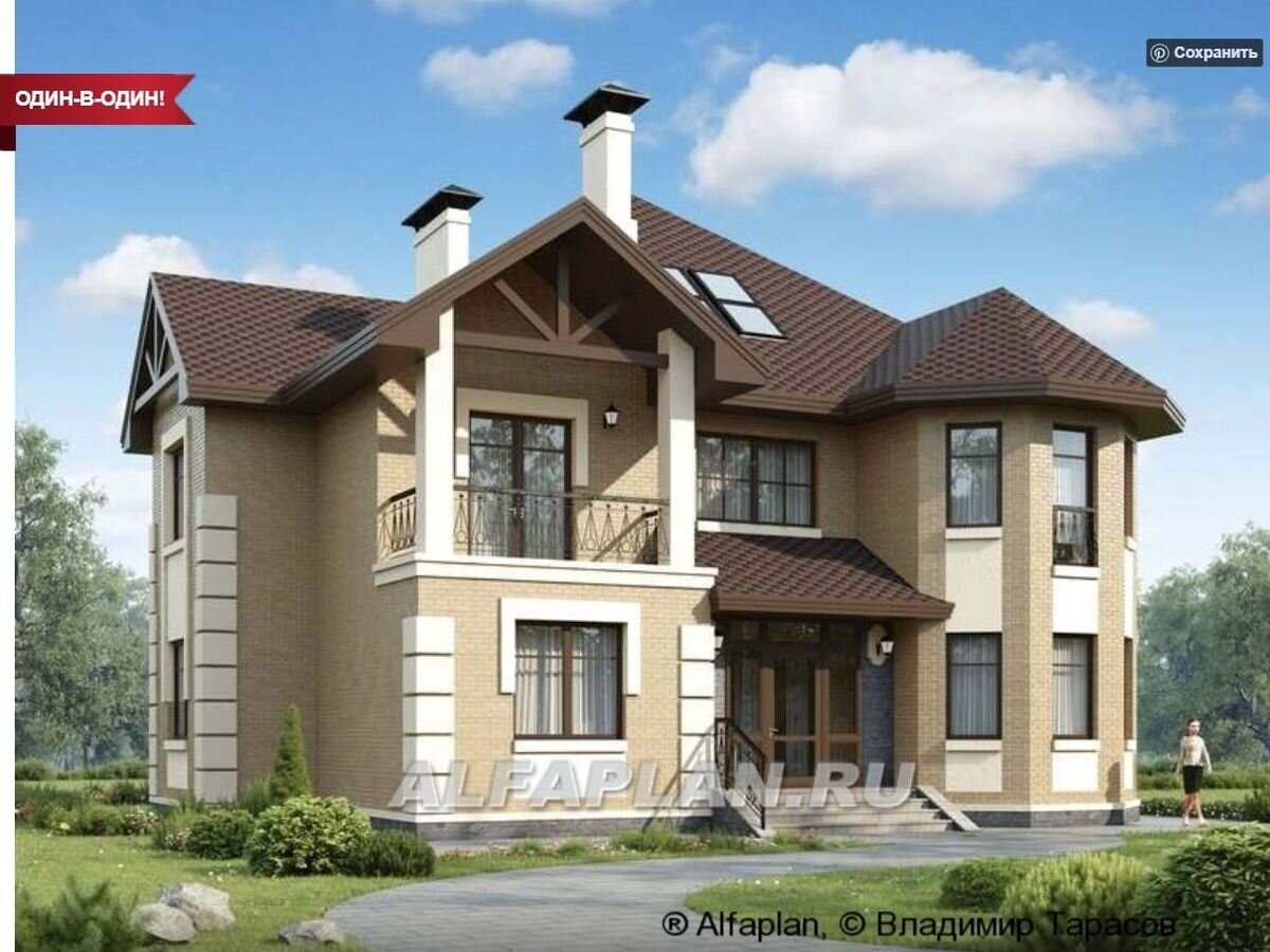 Проект дома 114А "Воронцов", ©Владимир Тарасов