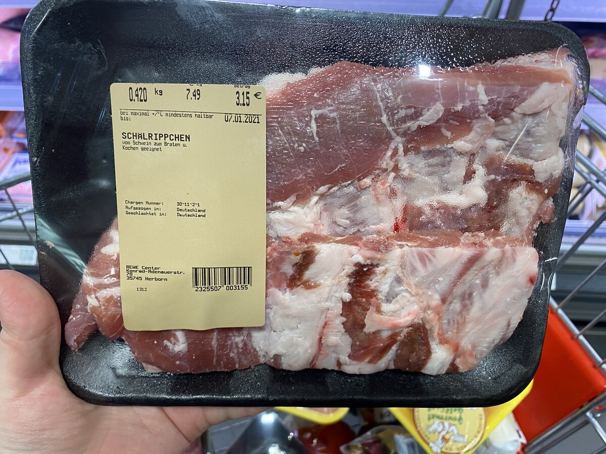 Сколько стоит говядина свинина