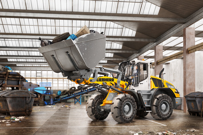 Колесным погрузчикам Liebherr добавили функций безопасности