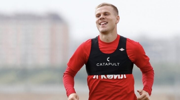 Александр Кокорин. Фото: Официальный сайт ФК «Спартак»