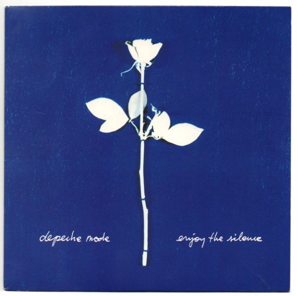 Обложка сингла "Enjoy the Silence" британской электроник-рок-группы Depeche Mode