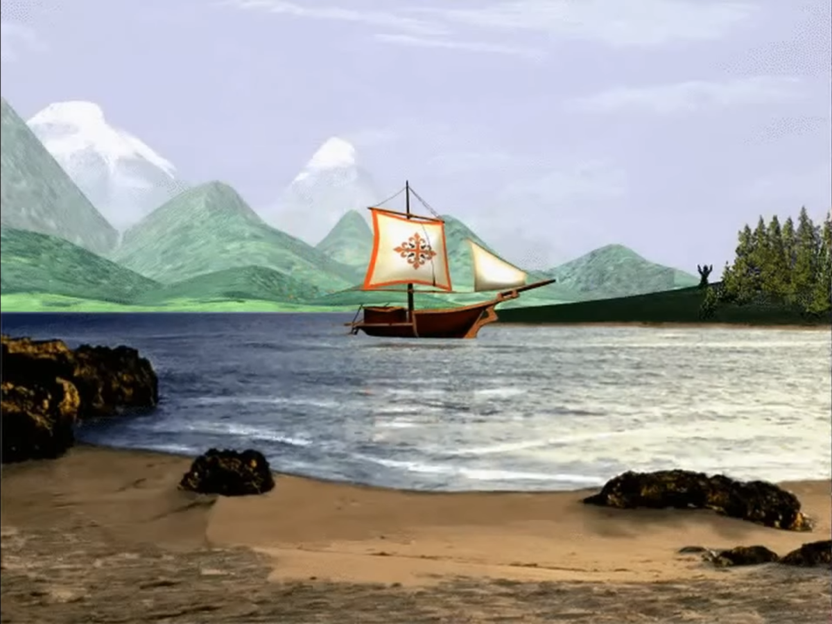 Сюжет, как водится, подавался через катсцены. Недолго кораблю осталось