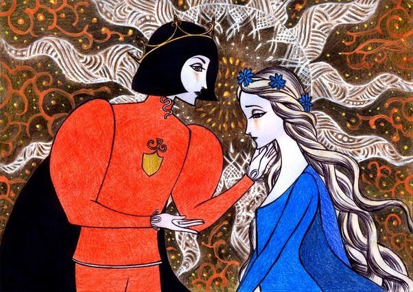 Кадр из м/ф «Русалочка», 1968 г.