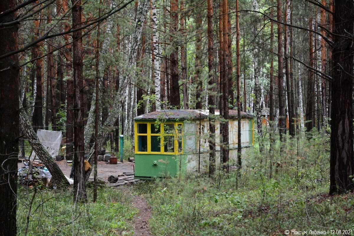 Вагон ПС как подсобка на базе отдыха