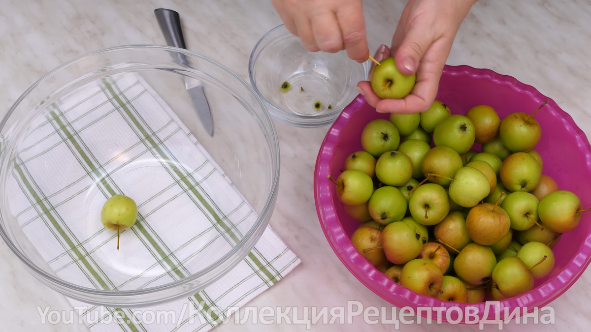 🍏🍎Варенье из ранеток! Янтарное варенье из райских яблок целиком с  хвостиком. Варенье из китайки! | Дина, Коллекция Рецептов | Дзен