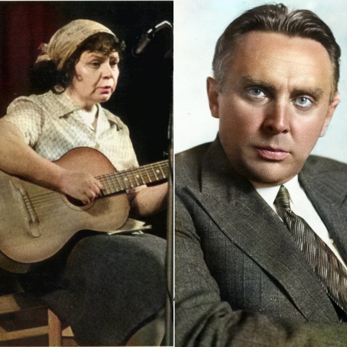 Новелла Матвеева и Константин Федин